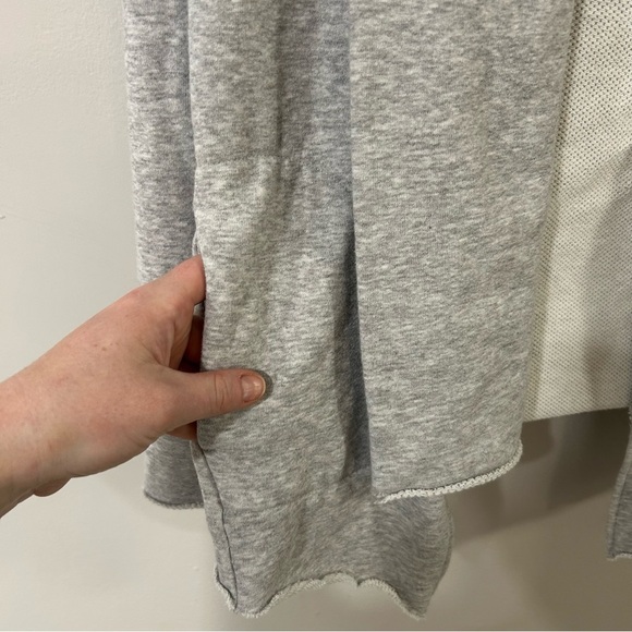 Athleta Tranquility Wrap Gray Open Front Cardigan Sweater Women’s Size XXS - Picture 7 of 8